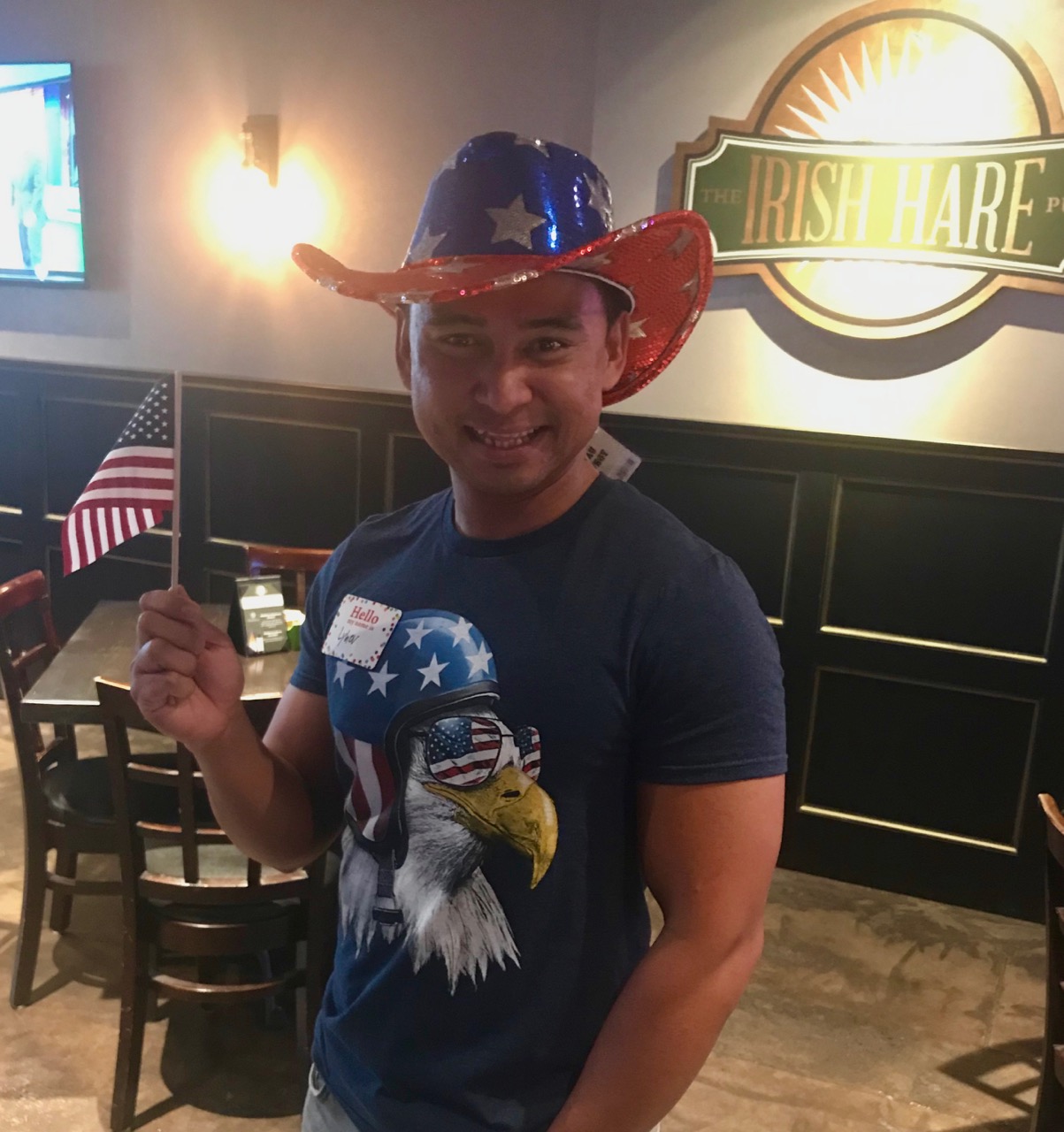 FlagdayMVNSocialHat